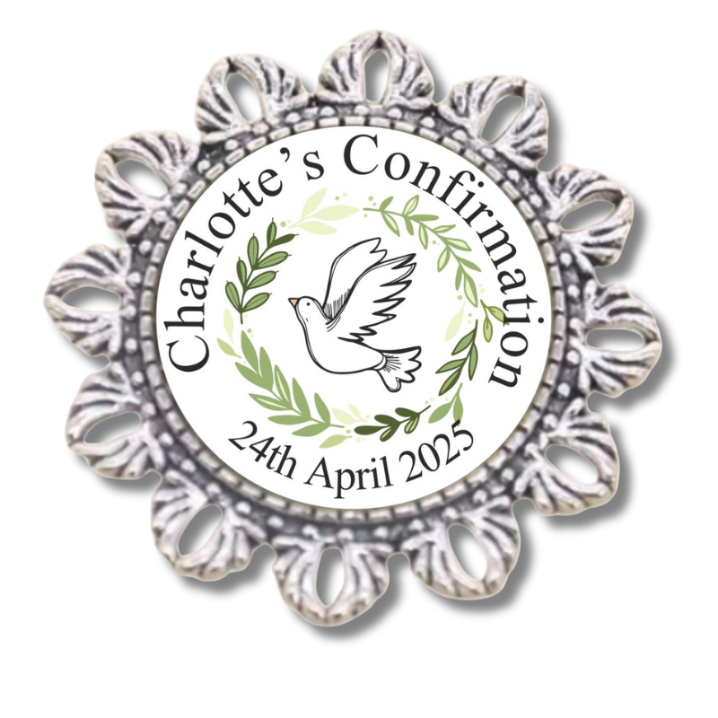 Confirmation Brooch - Personalised Gift