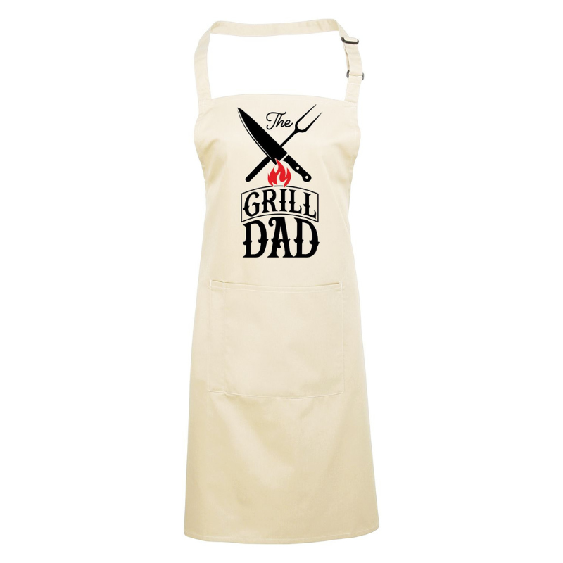 Grill Dad Apron, Personalised Gift