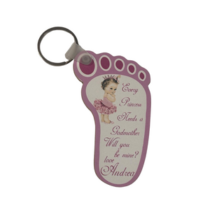 Godparent Keyring - Personalised Gift