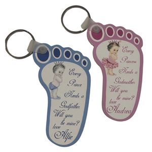 Godparent Keyring - Personalised Gift