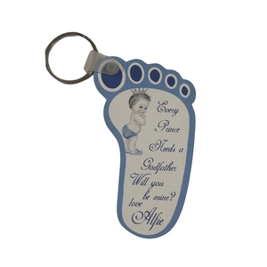 Godparent Keyring - Personalised Gift