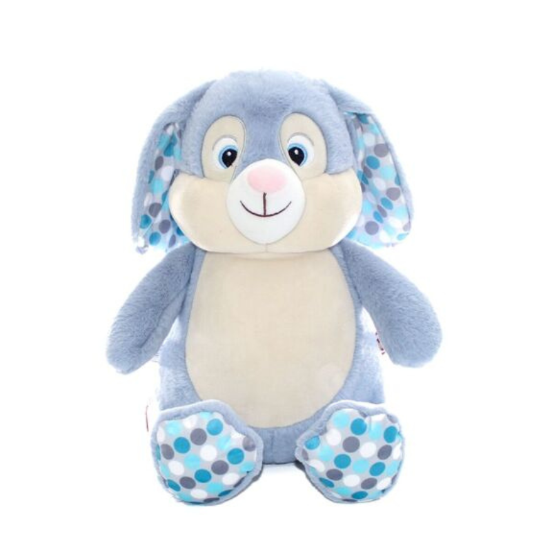 Blue Bunny - Polka Dot - Personalised Gift