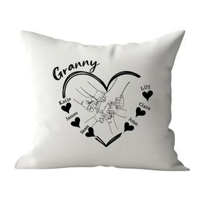 Granny-Grandad Cushion - Personalised Gift