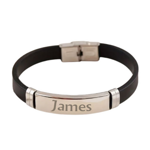 Stainless Steel Bracelet - Personalised Gift