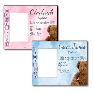 Personalised Baby Photo Frame, Personalised Gift