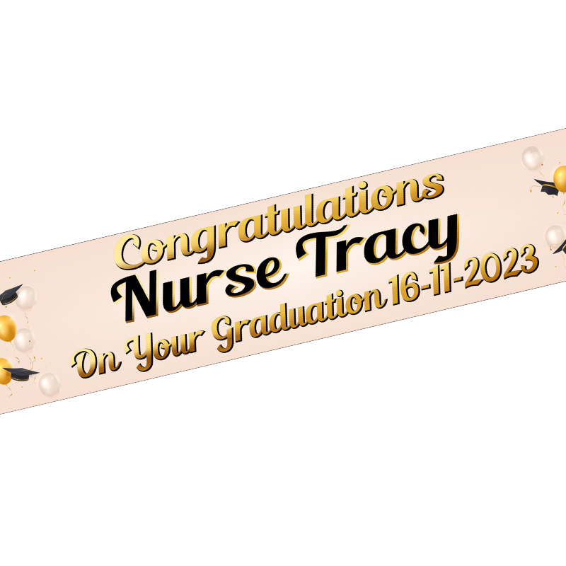 Congratulations Banner - Personalised Gift