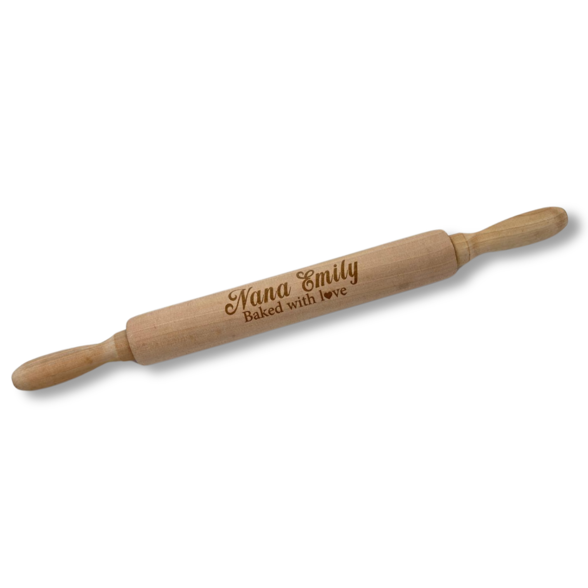 Engraved Rolling Pin - Personalised Gift