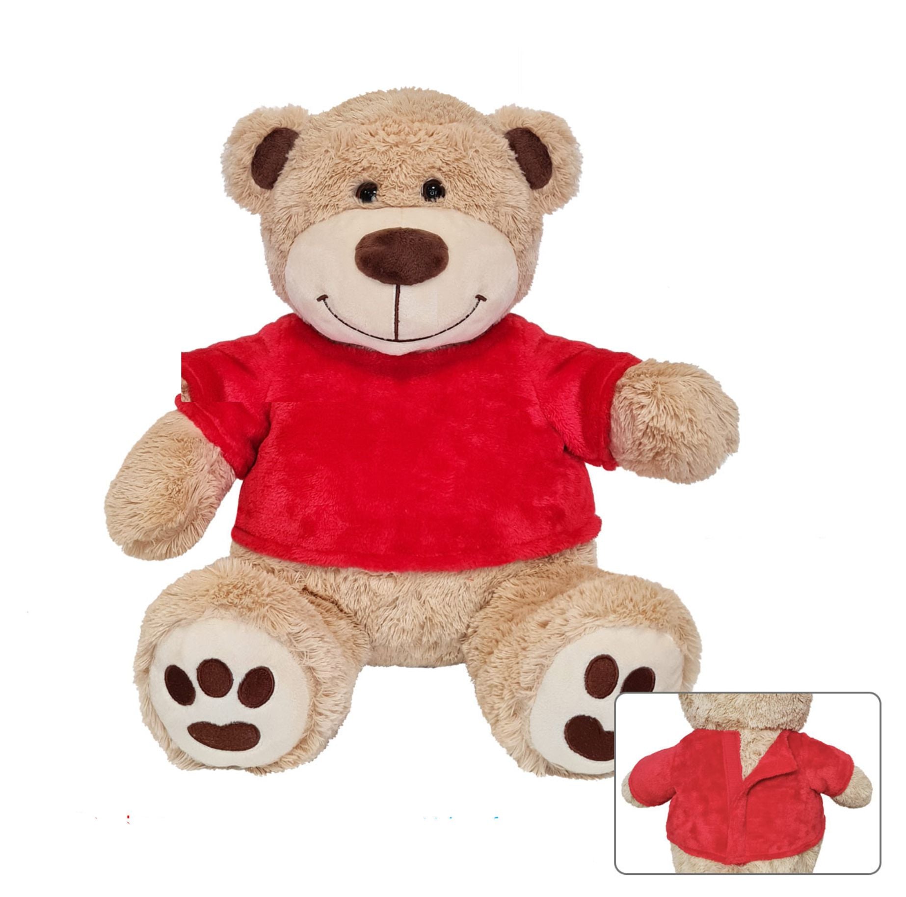 Christmas Bear With T-Shirt, Personalised Gift